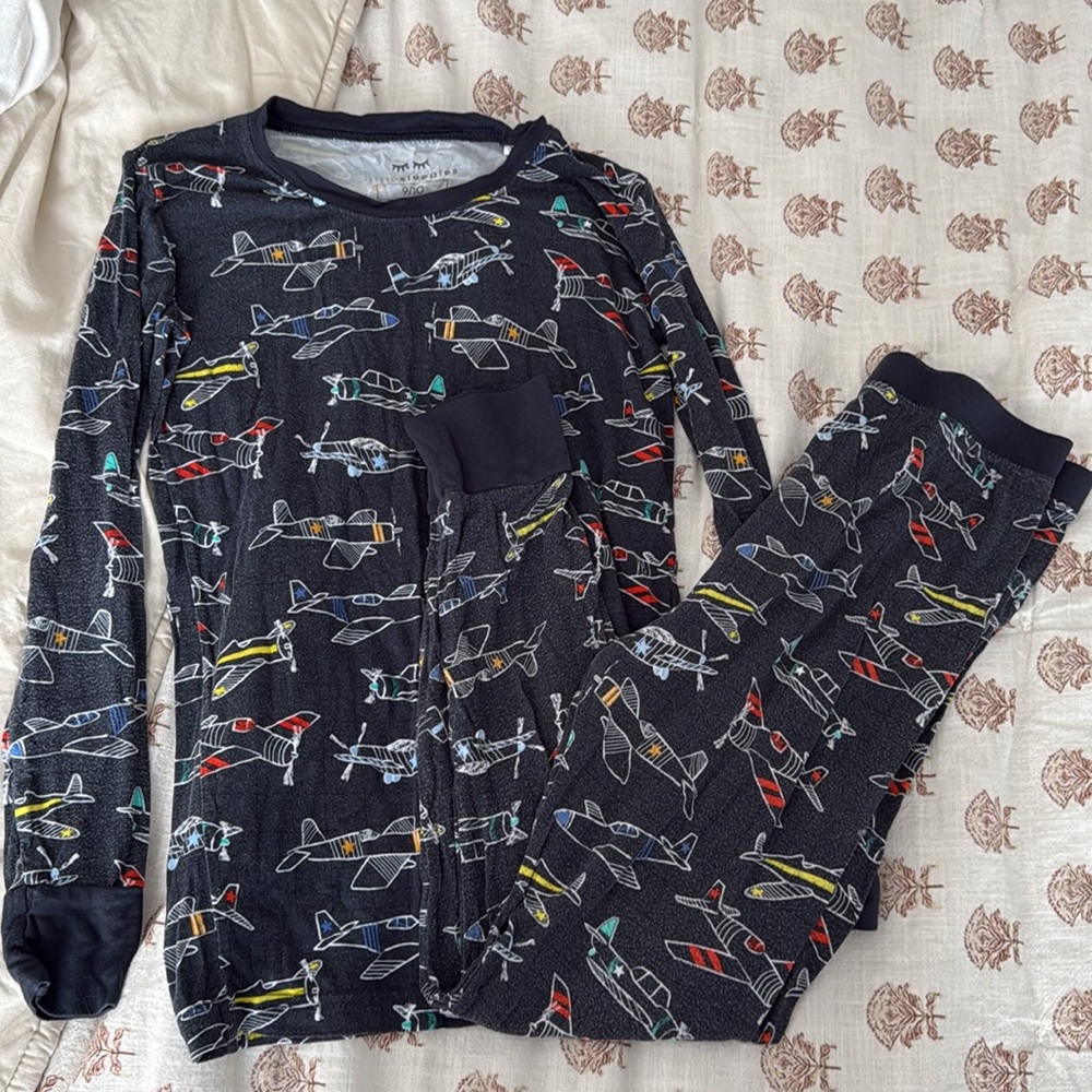 Take Flight Two-Piece Bamboo Viscose Pajama Set - 9/10